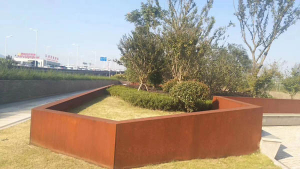 惠济耐候钢挡土墙